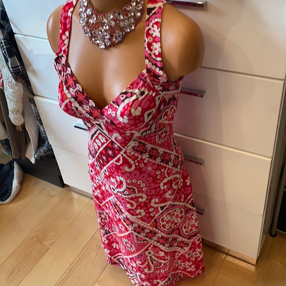 Victoria's Secret Pink Patterned Dress